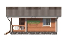 Проект бани Ромашка